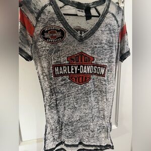 Vintage 90s Harley Davidson T shirt size medium rhinestones y2k